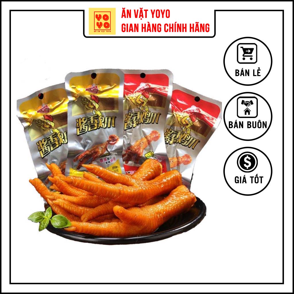 Chân gà cay thơm ngon gối 32g đồ ăn vặt YOYO
