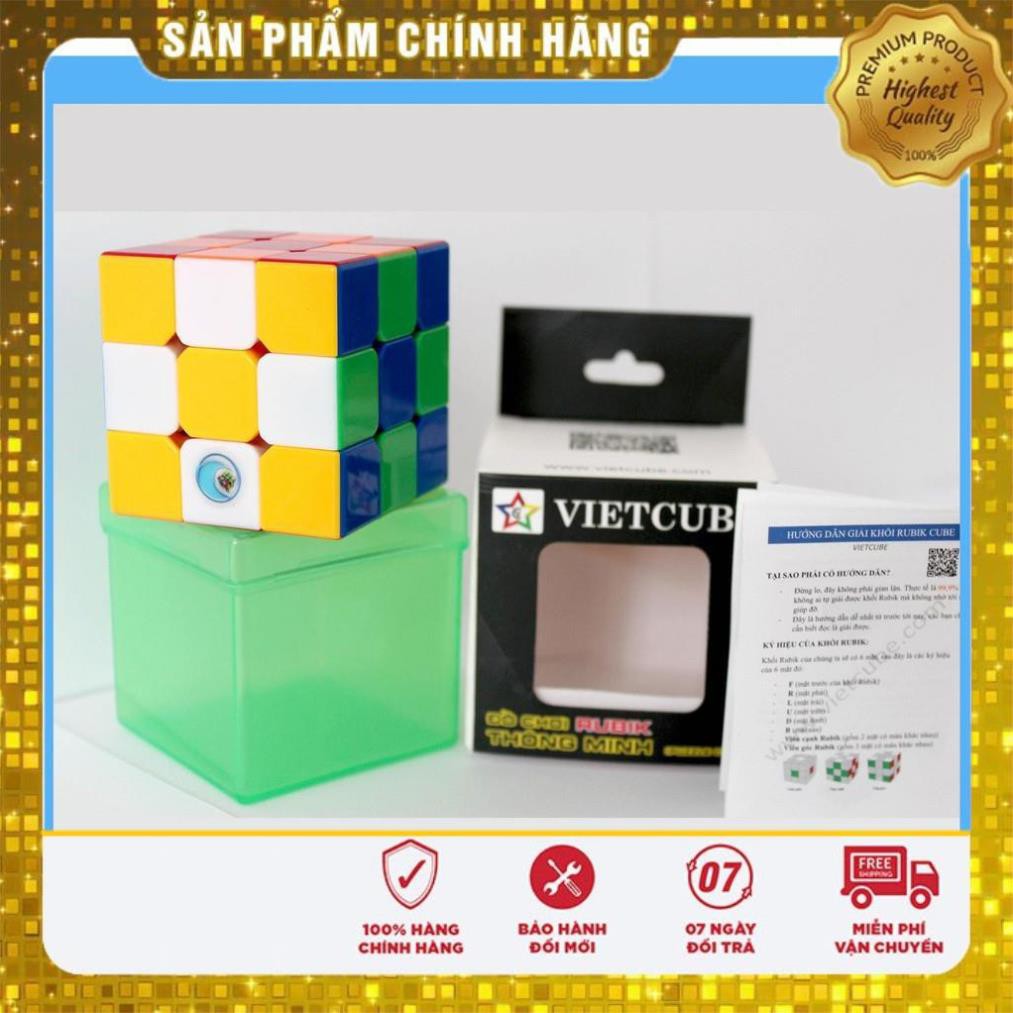 [SALE30% - FREESHIP] Đồ chơi Rubik 3x3x3 Vietcube - VC3301 ( Stickerless) - Rubik Ocean ĐỒ CHƠI CAO CẤP KHÔNG CHÌ