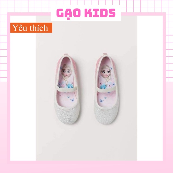 Giày bé gái giày công chúa Elsa H&M cho bé gái đi học đi chơi siêu xinh