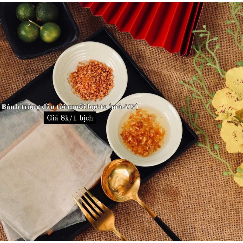 [PRE-ORDER] Bánh tráng dầu tỏi muối