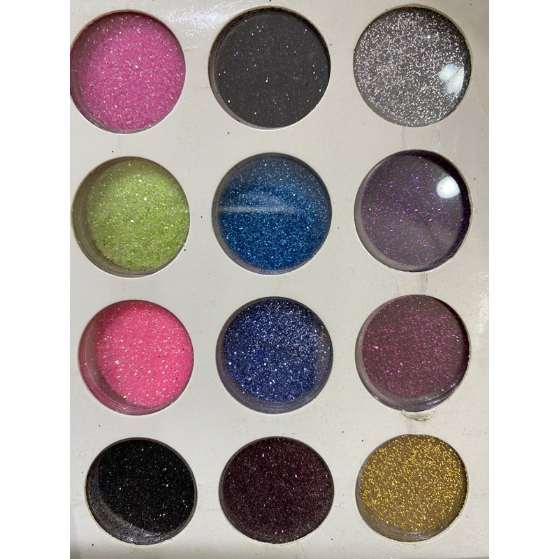 kim tuyến rắc 12 màu