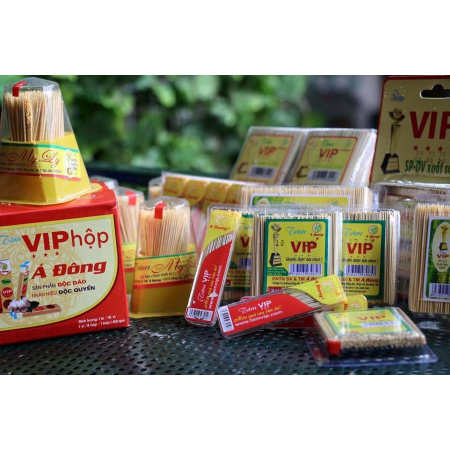 Combo  Tăm VIP Á Đông Chính hãng