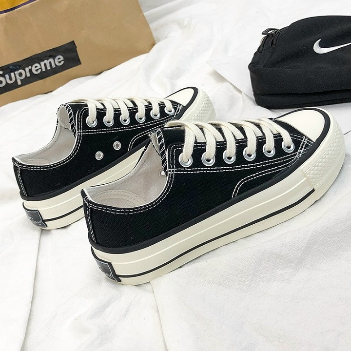 Free ship giày thể thao cổ thấp nữ chất vải đẹp siêu xinh 109