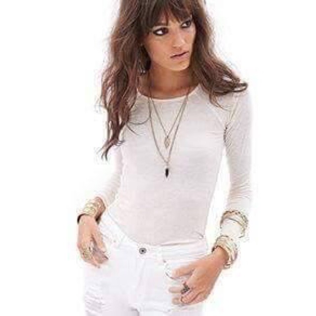 SALE!!!! Áo thun lụa dài tay nữ hiệu Forever21 giá 50k