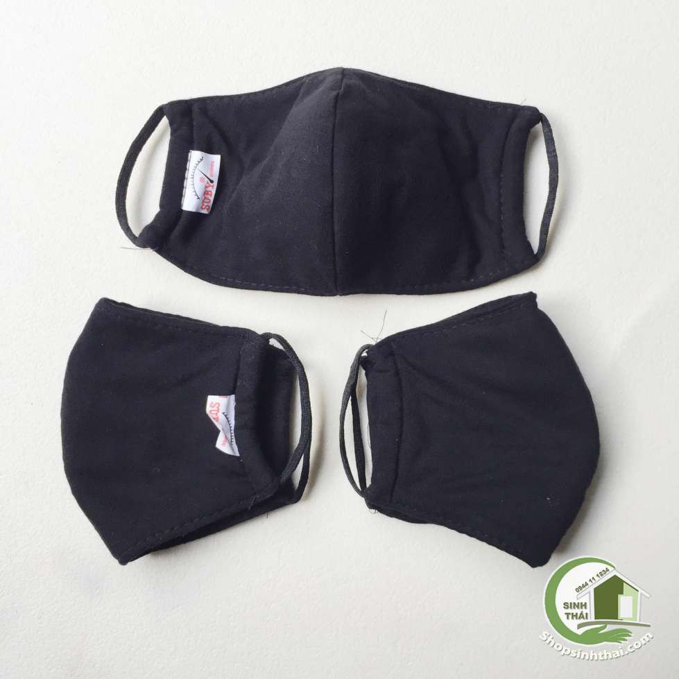 Khẩu trang màu đen Hàn Quốc | BigBuy360 - bigbuy360.vn