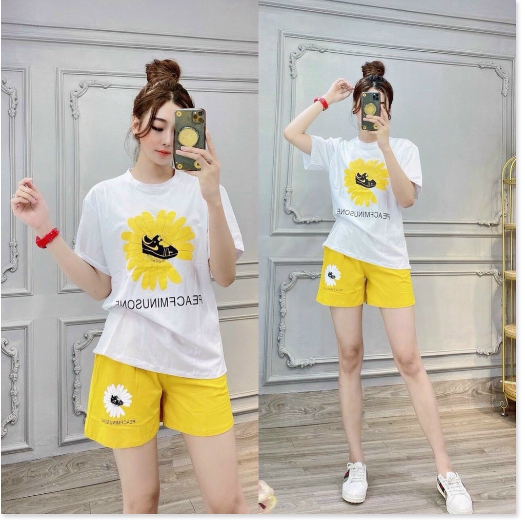 Set bộ đồ mặc nhà thun cotton nữ cực đẹp , mát mẻ , hot hè 2021 KOKO MI STORE