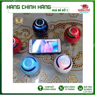 Loa Bluetooth-Loa Mini hình trứng A18-Loa Giá Rẻ có đèn led và mich nhận cuộc gọi