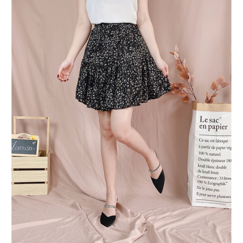 Chân Váy Hoa Nhí Vintage Hai Lớp 🐷FREESHIP🐷 Chân Váy Ngắn Phong Cách Hàn Quốc LAVUSA Chất Vải Voan Nhật CV17 | BigBuy360 - bigbuy360.vn