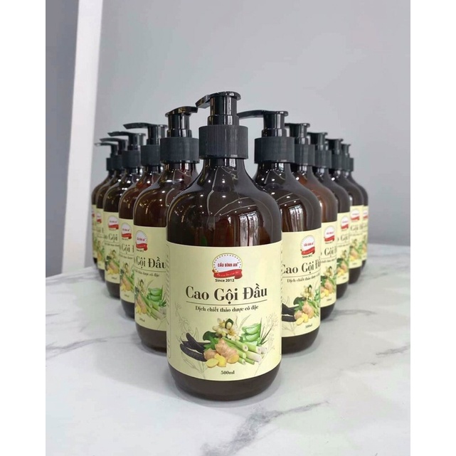Cao gội đầu Cầu Bình An kích mọc tóc giảm gẫy rụng