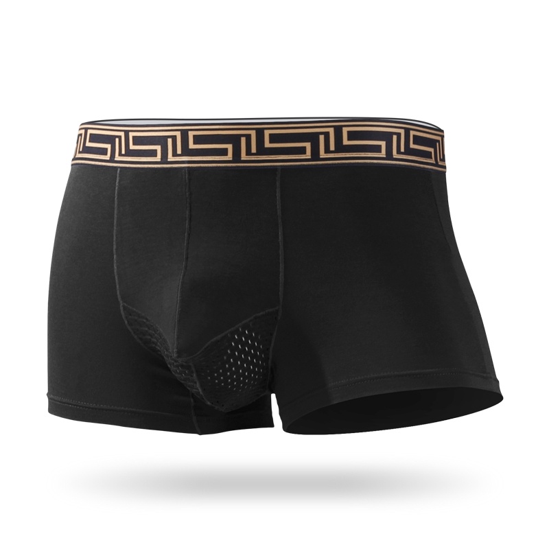 Quần Lót Boxer Vải Lụa Lạnh Thoáng Khí Gợi Cảm Cho Nam 178