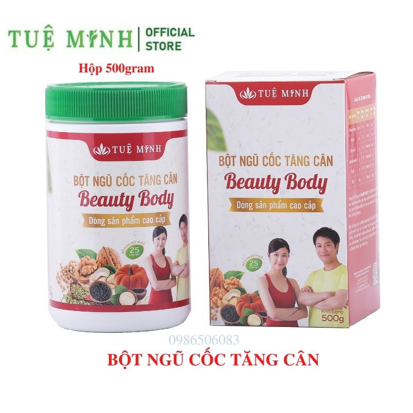 Ngũ Cốc An Thai Tuệ Minh ,ngũ cốc lợi sữa 25 Loại Hạt hộp 500 gram, tốt cho mẹ bầu,giúp lợi sữa, tăng cân