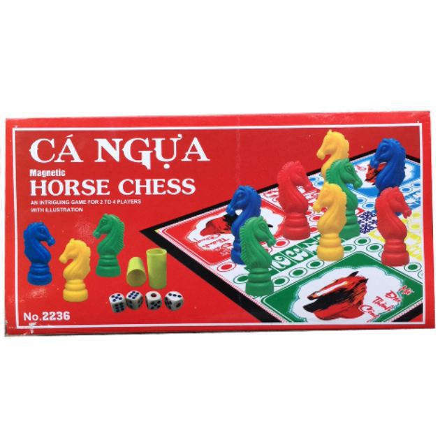 [Giá Rẻ]Bộ đồ chơi bàn cờ cá ngựa bằng nam châm cho bé