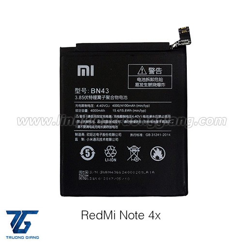 Pin Xiaomi BN43 / REDMI NOTE 4X