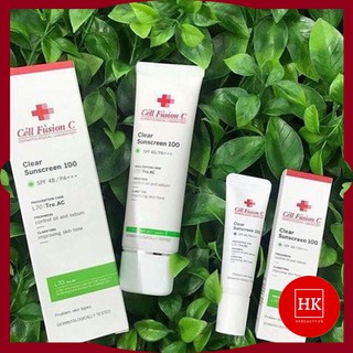 Kem Chống Nắng CELL FUSION C Clear Sunscreen 100 - [ Dành Cho Da Dầu Mụn ]