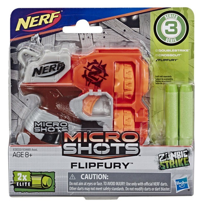 Đồ chơi Nerf Microshots Wave 3 + 10 viên xốp