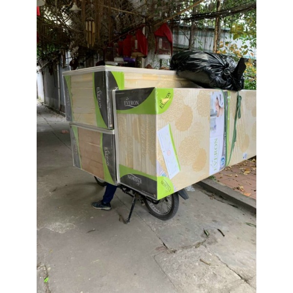 Đệm Everon đệm bông ép 3 miếng gấp chính hãng chống đau mỏi vai gáy giảm giá đến 50% - đủ các kích thước