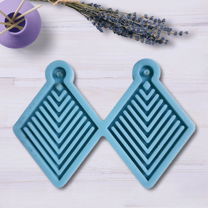 Khuôn Silicone Làm Mặt vòng cổ / Khuyên Tai Diy