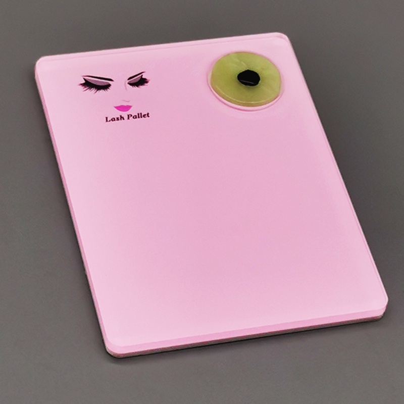 Khay Đứng Đựng Lông Mi Giả Bằng Acrylic Kèm Đá Ngọc Bích