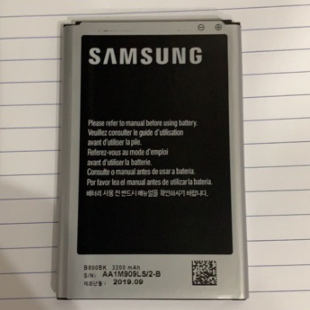 Pin Samsung Note 3/N900 xịn có bảo hành