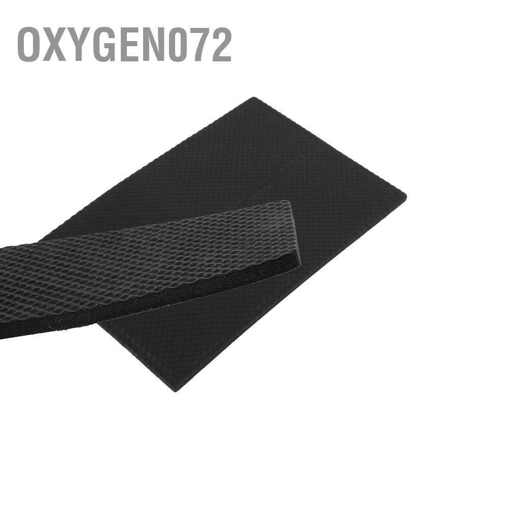 Oxygen072 4pcs Black Non-slip Self Adhesive Floor Protectors Furniture Sofa Desk Chair Rubber Feet Pads Miếng Thảm Nhựa Ghép Trải Sàn