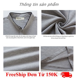 Áo thun cộc tay cổ lọ