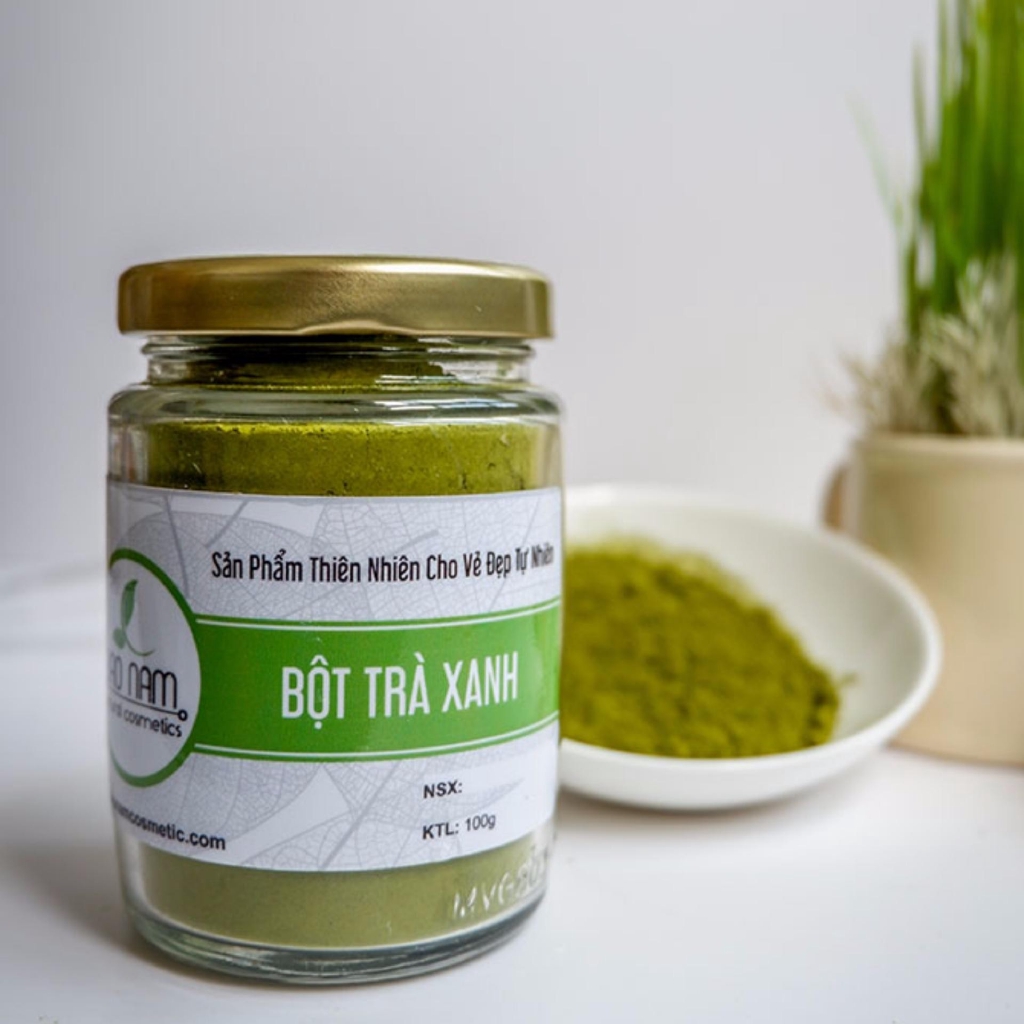 Bột Trà Xanh Tắm Trắng 100g - Bảo Nam