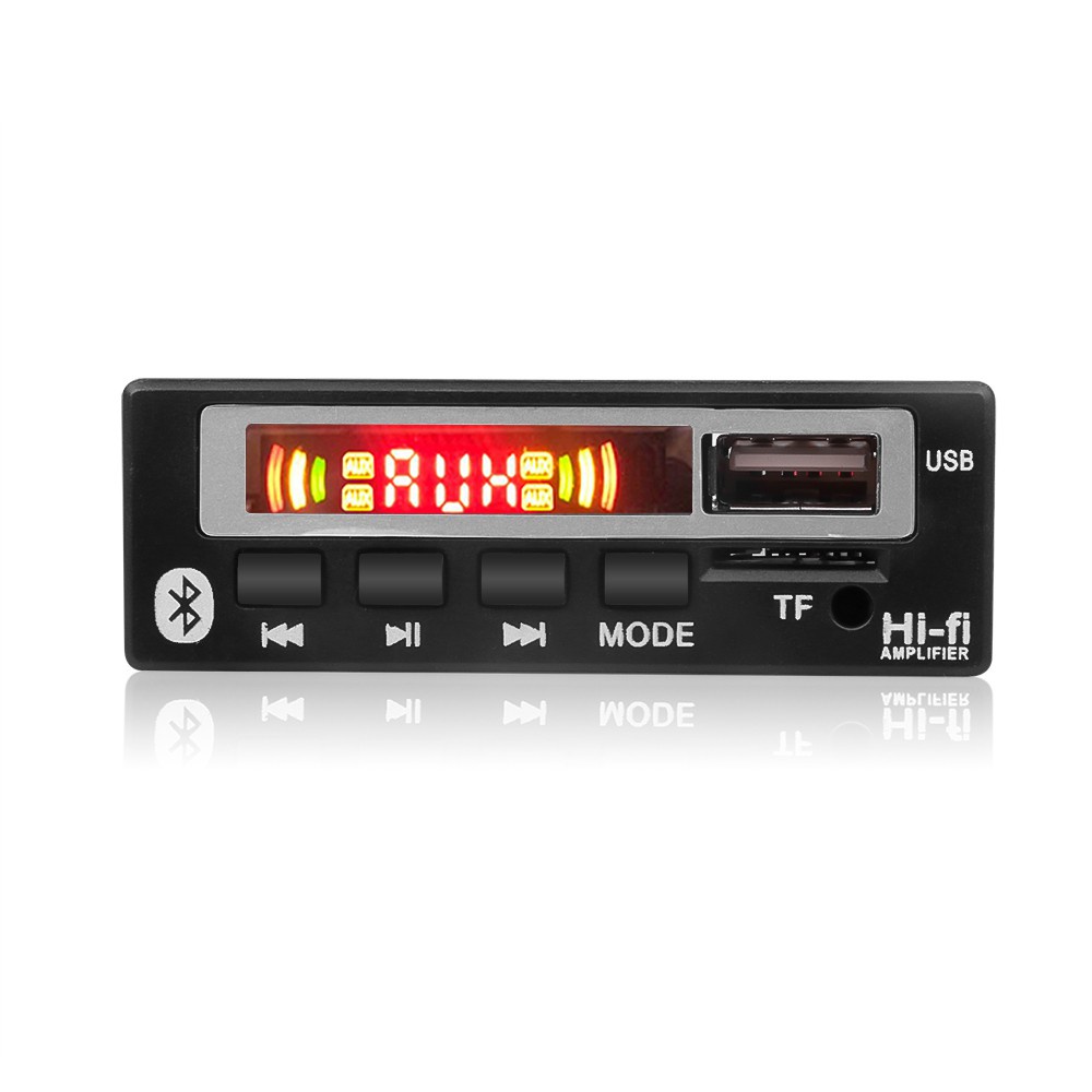 Mô Đun Giải Mã Radio Bluetooth Không Dây 5v 12v Mp3 Wma Mp3 Kèm Điều Khiển Từ Xa Cho Xe Hơi