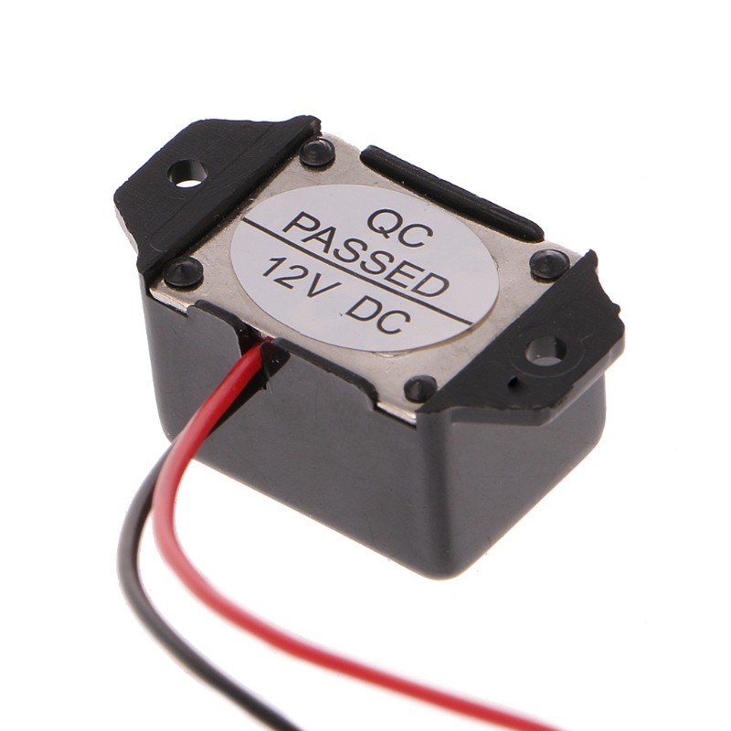 Chuông báo điện tử mini tạo hiệu ứng ánh sáng 12V 85db