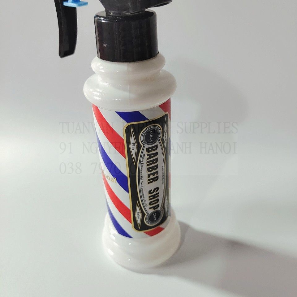 Bình xịt phun sương đèn pole 150ml barber salon tiệm tóc