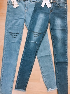 Quần jeans dài nữ