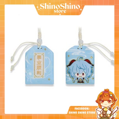 [có sẵn] móc omamori genshin impact official chủ đề nhân vật Liyue chính hãng