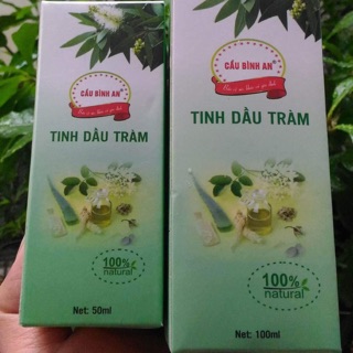 Tinh dầu tràm huế cầu bình an - chai 100ml