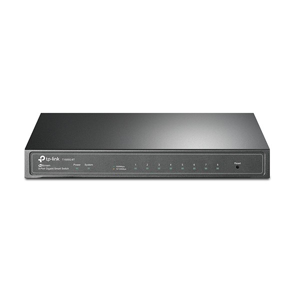 [Mã 153ELSALE2 giảm 7% đơn 300K] Tp-Link T1500G-8T - Bộ chia mạng Switch Smart JetStream 8 cổng Gigabit