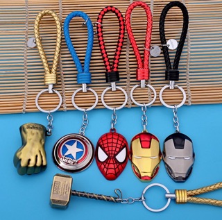 Móc khoá Marvel - tặng kèm dây da