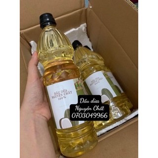 [CHẤT LƯỢNG] Dầu dừa nguyên chất thơm lừng 500ml/1Lít