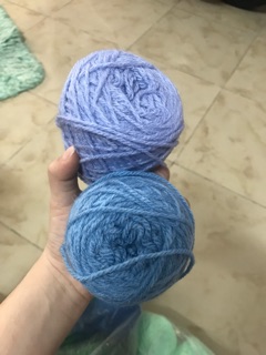 [MẪU 2] Len 2 sợi cuộn tròn nhỏ