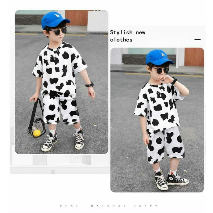 Bộ thun lạnh bò sữa trẻ em từ 8kg đến 33kg có đủ size.chất thun co giãn mạnh,thấm hút mồ hôi tốt,không gây kích ứng da. | BigBuy360 - bigbuy360.vn