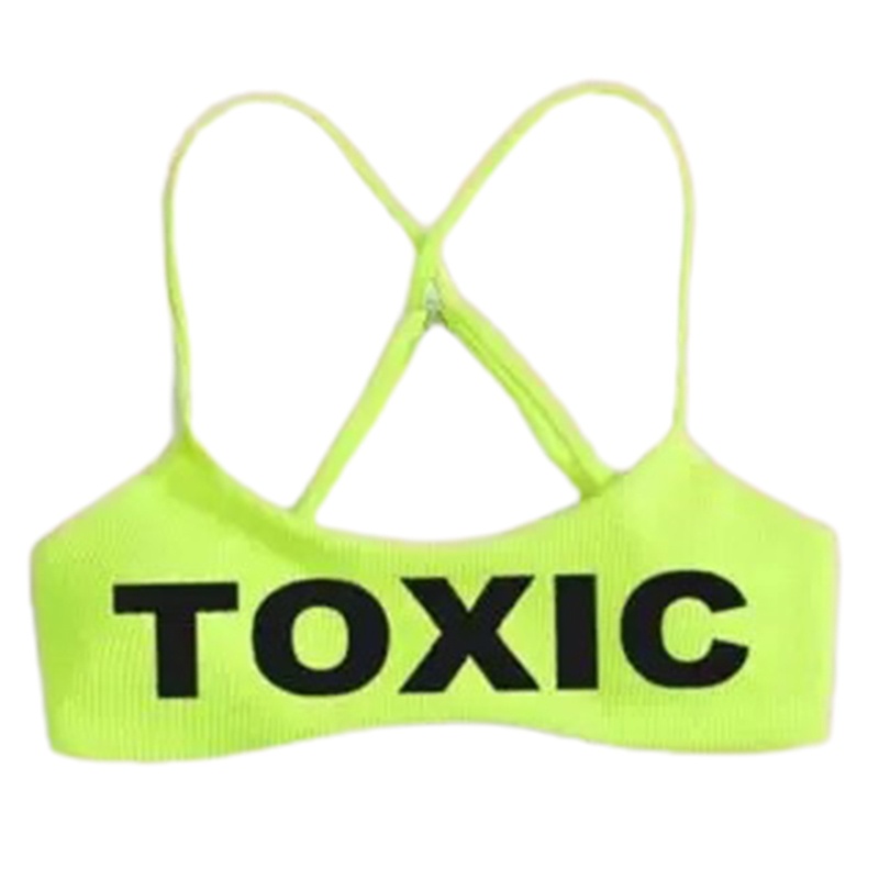 Bikini Có Mút Nâng Ngực Phong Cách Punk Quyến Rũ Cho Nữ