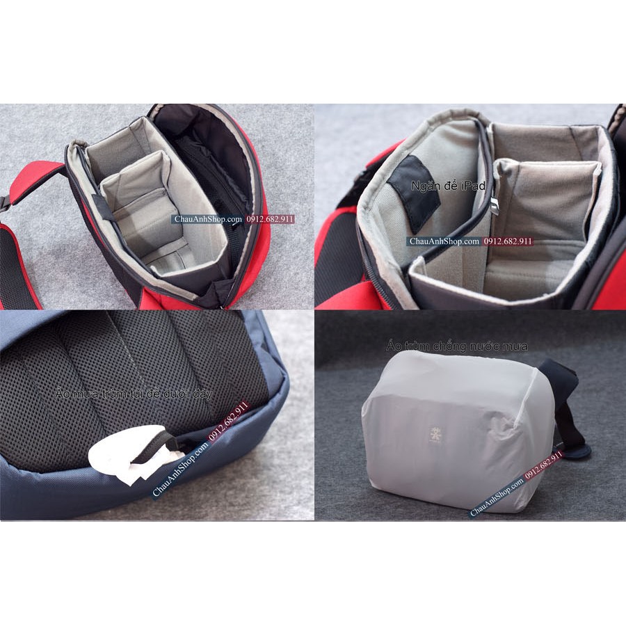 Túi máy ảnh Crumpler Quick Escape Sling M_Có ngăn iPad