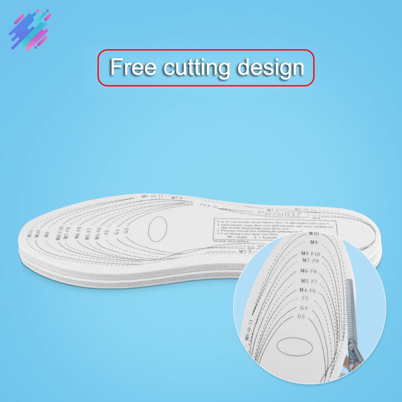 Đế lót giày bằng mút hoạt tính giảm đau chân