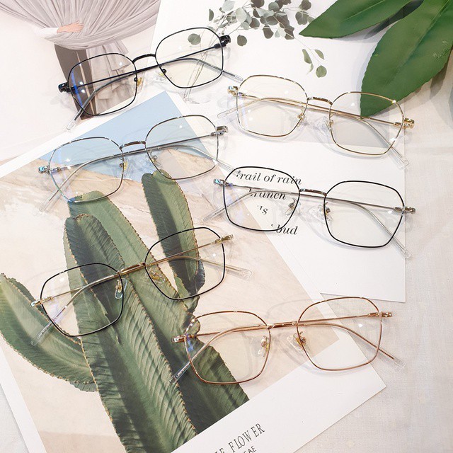 Gọng kính cận mắt vuông dáng Hàn Quốc Elmee E5256, có cắt mắt cận | BigBuy360 - bigbuy360.vn