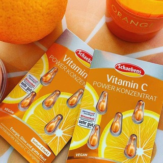 Viên Nang Dưỡng Da Vitamin C Power Konzentrat - Schaebens (5 viên 5 tác dụng - Hàng Nhập Đức)