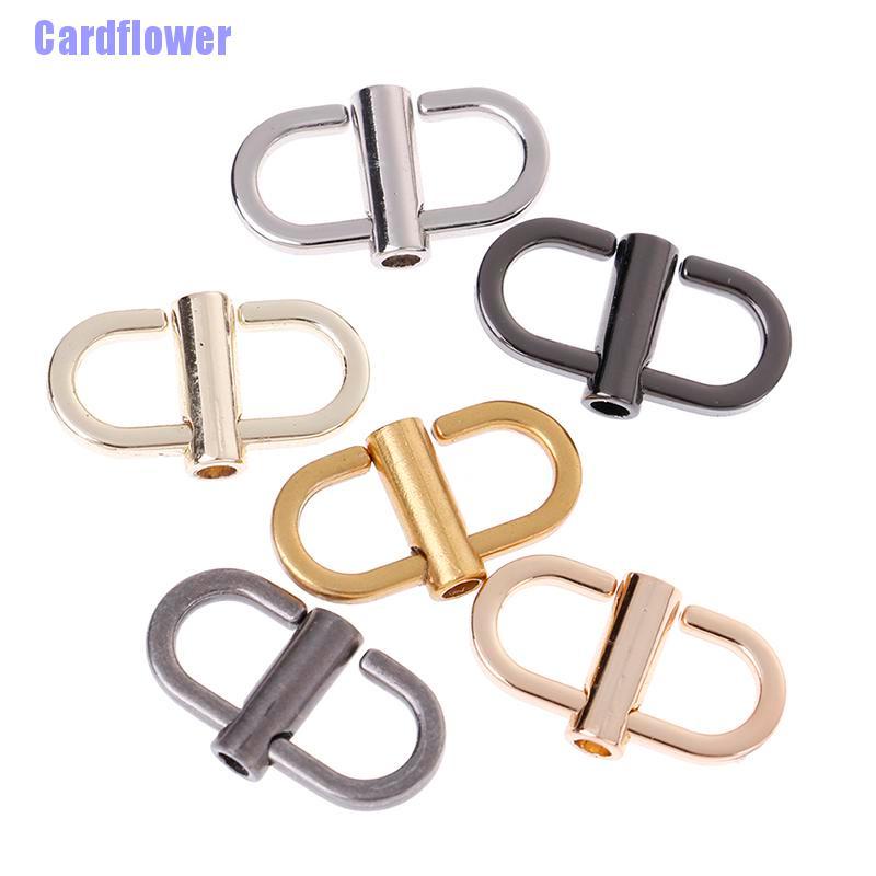 Cardflower  1Pair Adjustable Metal Buckles Chain Strap Bag Shorten Shoulder Bags Aessories