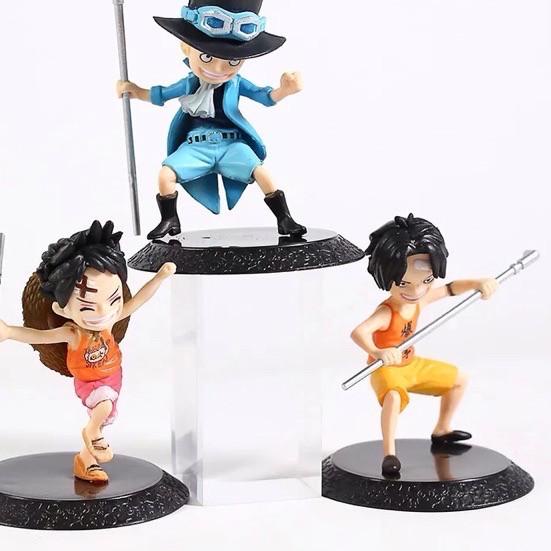 Mua Immediately ACE FIGURE ONE PIECE LUFFY ACE SABO THREE BROTHERS TOPER CAKE