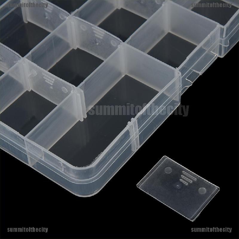 Hộp Đựng Mồi Câu Cá 15 Ngăn Tiện Lợi Ốp