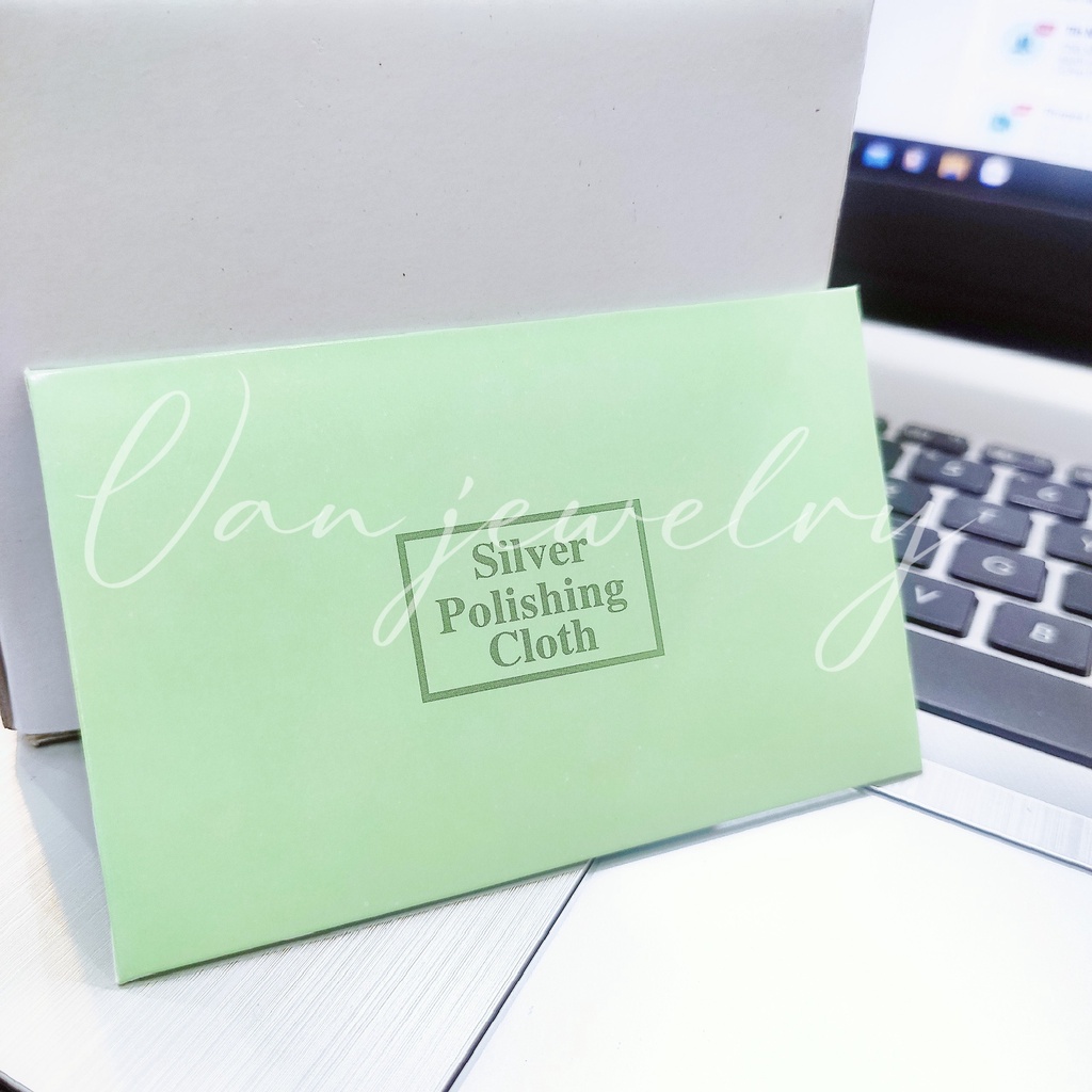 Khăn lau bạc Khăn hỗ trợ làm bóng sáng trang sức bạc Van Jewelry V10717
