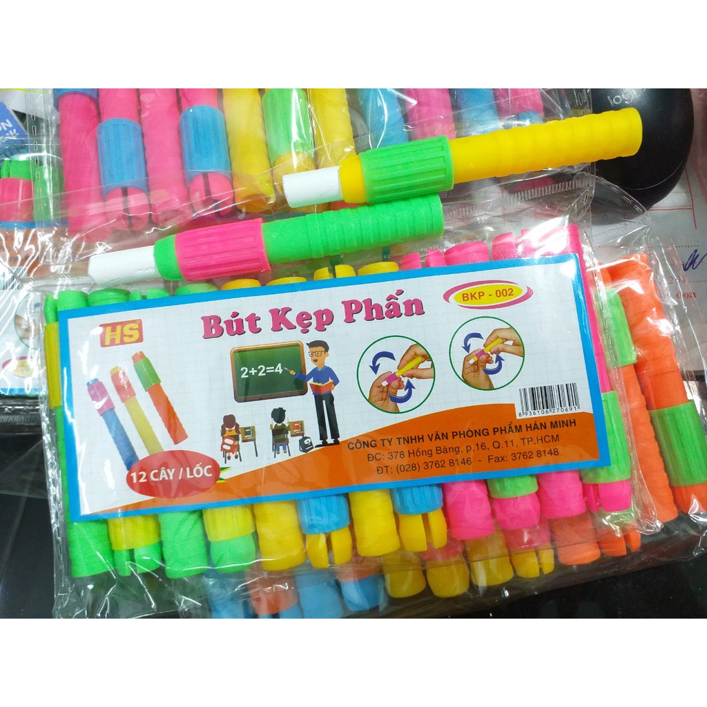 Bút kẹp phấn viết bảng Hán Minh