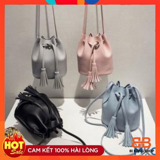 Túi đeo vai thời trang mới của Hàn Quốc túi xách nữ sinh túi dây rút túi, Túi mini nữ 2021