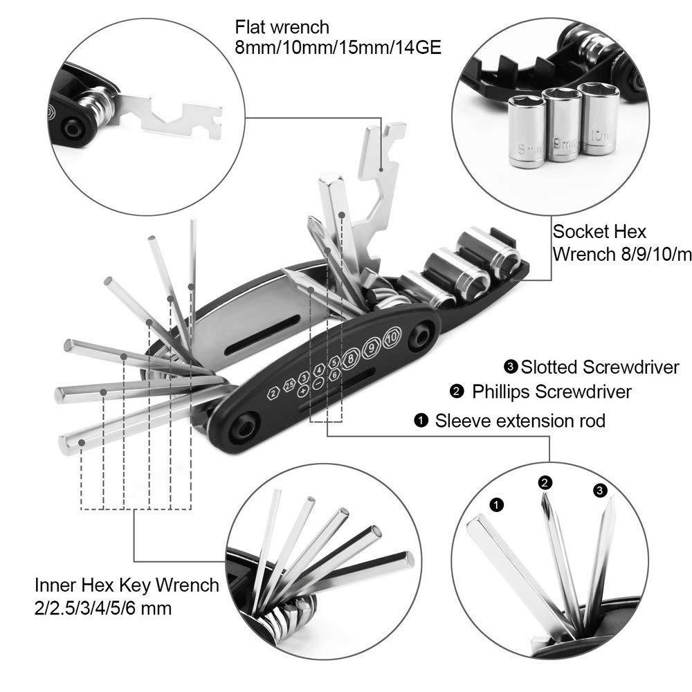 Dụng cụ sửa chữ cầm tay đa năng vít 15 đầu Hex Screw dụng cụ sửa chữa đa năng nhỏ gọn dành cho gia đình Phặn Phặn