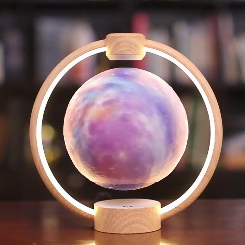 Loa bluetooth hình quả cầu có đèn led có thể bay lơ lửng không cần giá đỡ